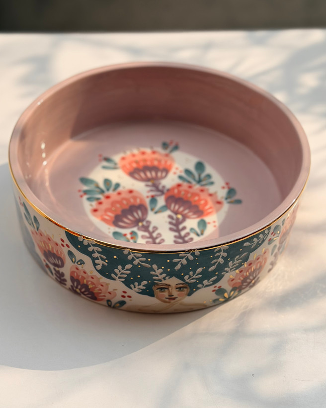 کاسه قطر ۲۷ سانت طرح گیسو