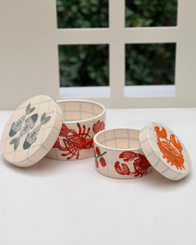 شکلات خوری طرح دریایی